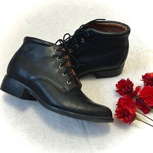 ARIAT Josie Kiltie Leather Riding Ankle Boots - Size 6.5